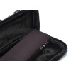 BEAUMONT funda color azul con motas blancas, flauta pata de Si