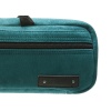 Funda BEAUMONT: Pana- color verde. Para flauta con pata de Do