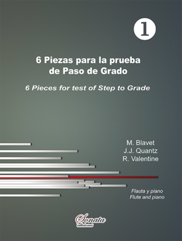 VARIOS: 6 Piezas para la prueba de Paso de Grado. Vol.1