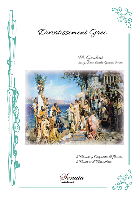 GAUBERT, PH.: Divertissement Grec (2 Flautas y Orquesta de flaut