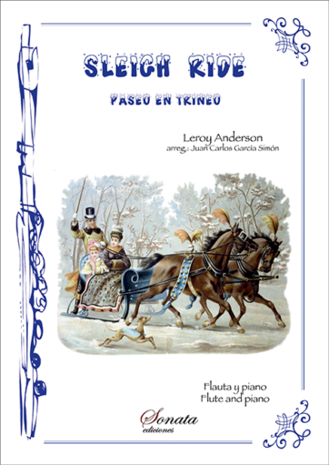 ANDERSON, L.: Sleigh ride (Paseo en trineo) 4 Flautas