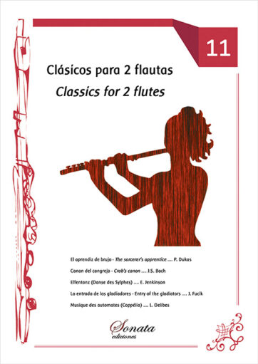 GARCIA, J.C.: Clásicos para 2 flautas · 11