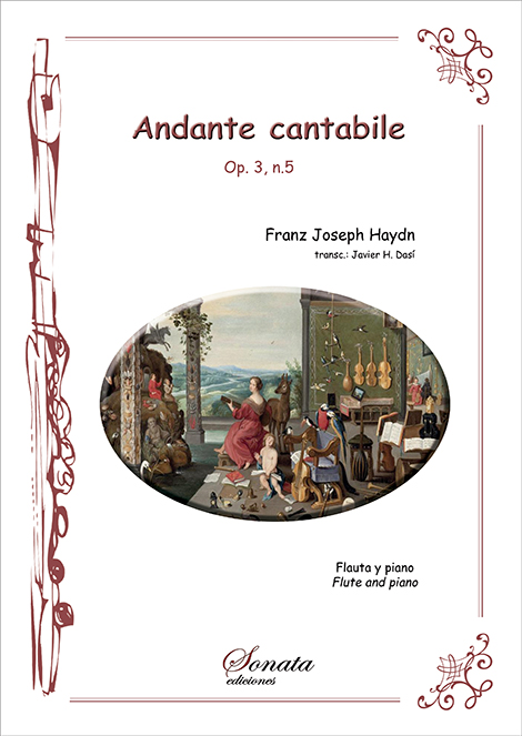 HAYDN, F.J.: Andante Cantabile, Op. 3, n.5 (flauta y piano)
