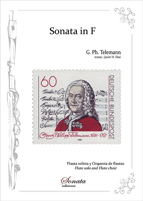 TELEMANN, G.P.: Sonata in F (Flauta solista y Orquesta de flauta