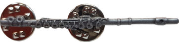 Pin flauta doble enganche - 5 cm