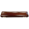 MF-Estuche de madera natural. Color Caoba. Flauta pata Si