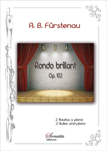 FURSTENAU, A.B.: Rondo brillant, Op.102 (2 Flautas y piano)