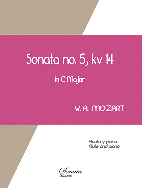 MOZART: Sonata nº5 en Do M., KV 14