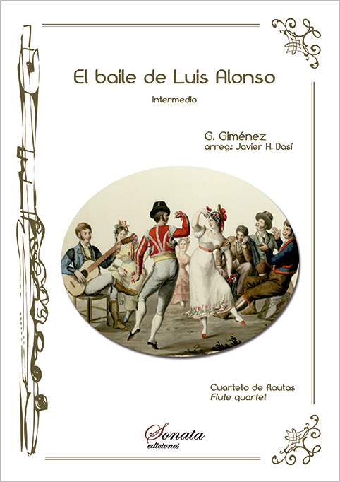 GIMENEZ, G.: El baile de Luis Alonso (Cuarteto de flautas)