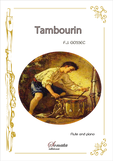 GOSSEC: Tambourin (flauta y piano)