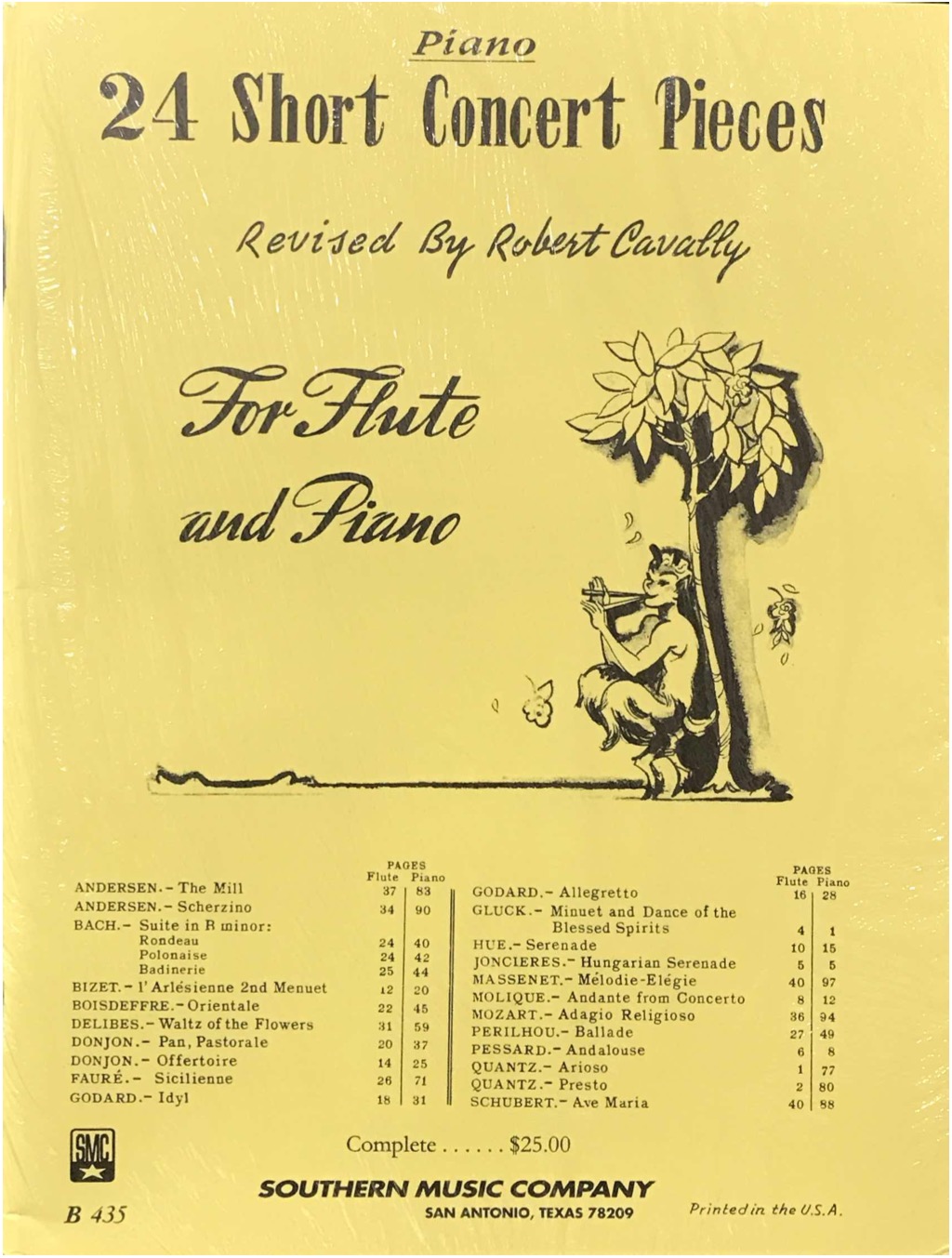 VARIOS/CAVALLY 24 Short Concert Pieces Soloflauta